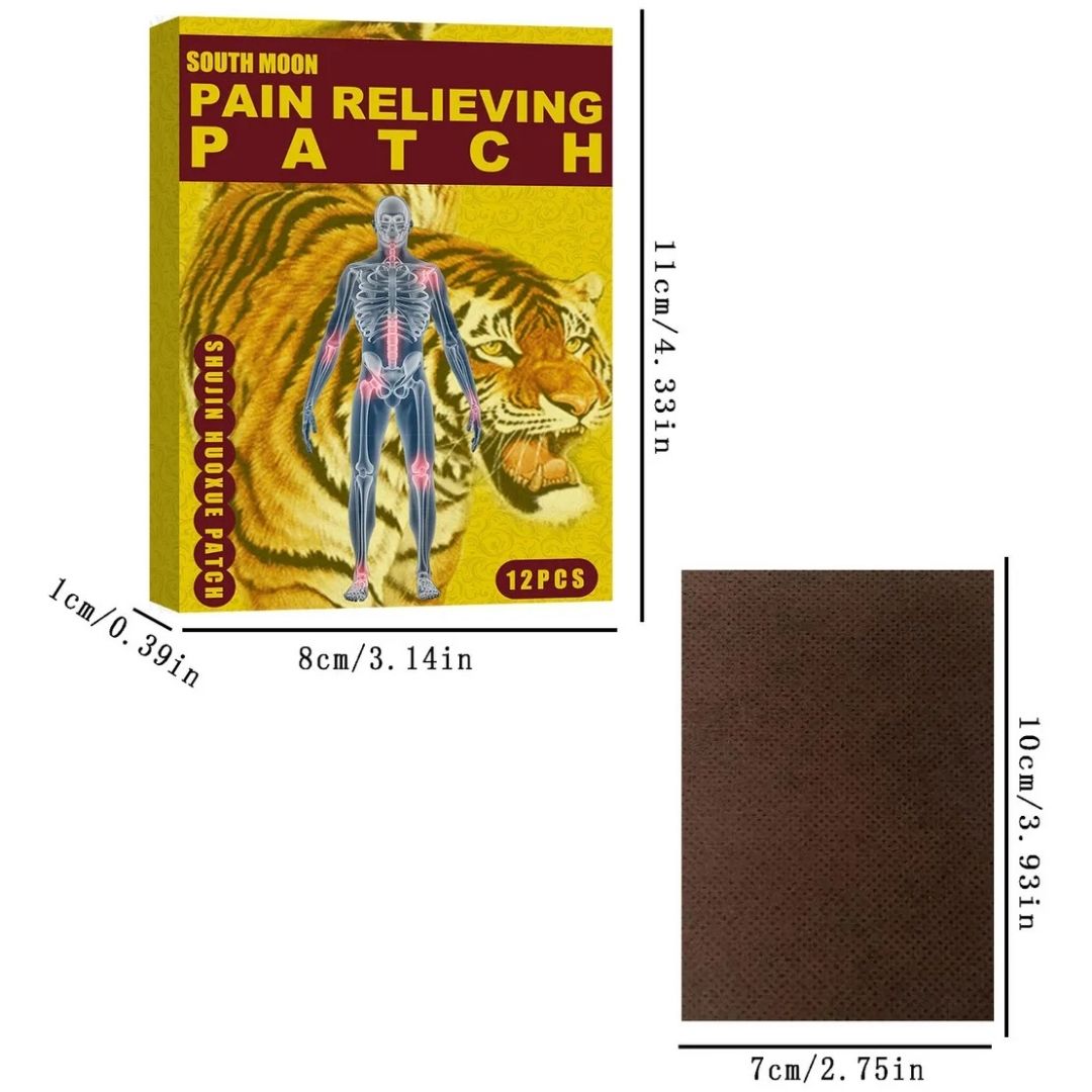 Parche Alivio Oriental – Terapia Herbal para Dolor Muscular y Articular