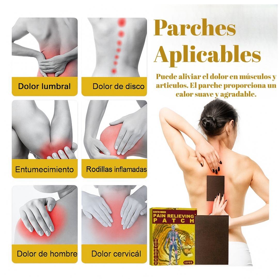Parche Alivio Oriental – Terapia Herbal para Dolor Muscular y Articular