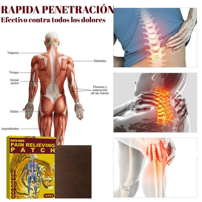 Parche Alivio Oriental – Terapia Herbal para Dolor Muscular y Articular