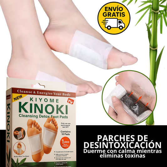 Parches desintoxicantes para pies